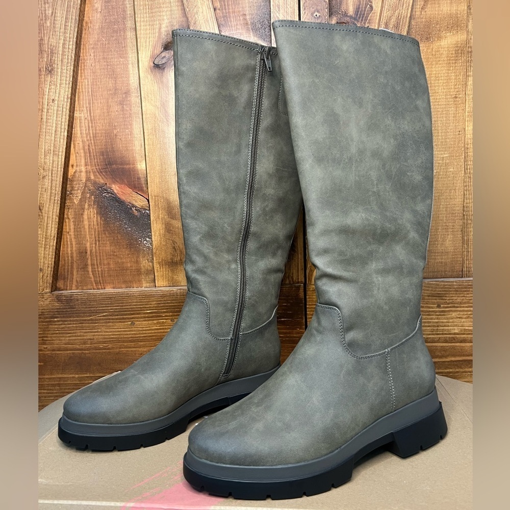SOUL Naturalizer Orchid Women's Water-Repellent Knee High Boots Size 9 Wide